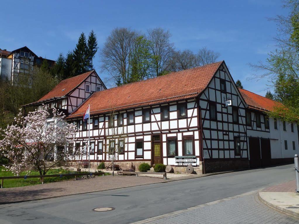 Hotel Pension Gelpkes Muehle บัดซัคซา ภายนอก รูปภาพ