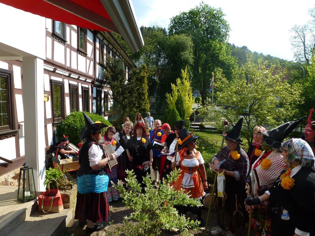 Hotel Pension Gelpkes Muehle บัดซัคซา ภายนอก รูปภาพ