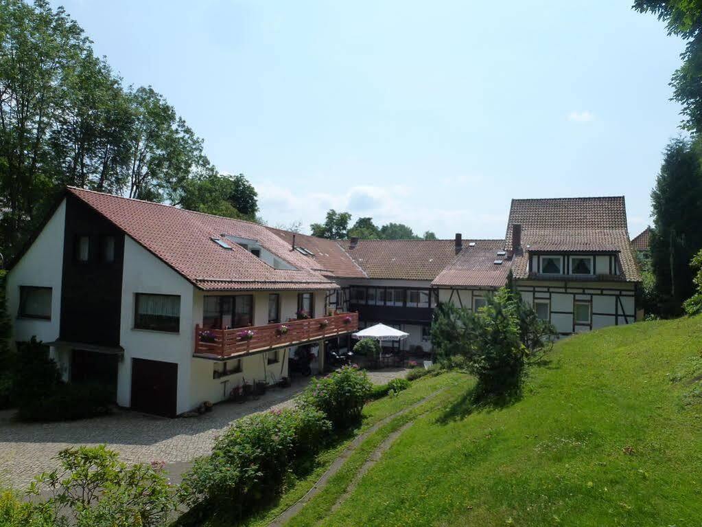 Hotel Pension Gelpkes Muehle บัดซัคซา ภายนอก รูปภาพ