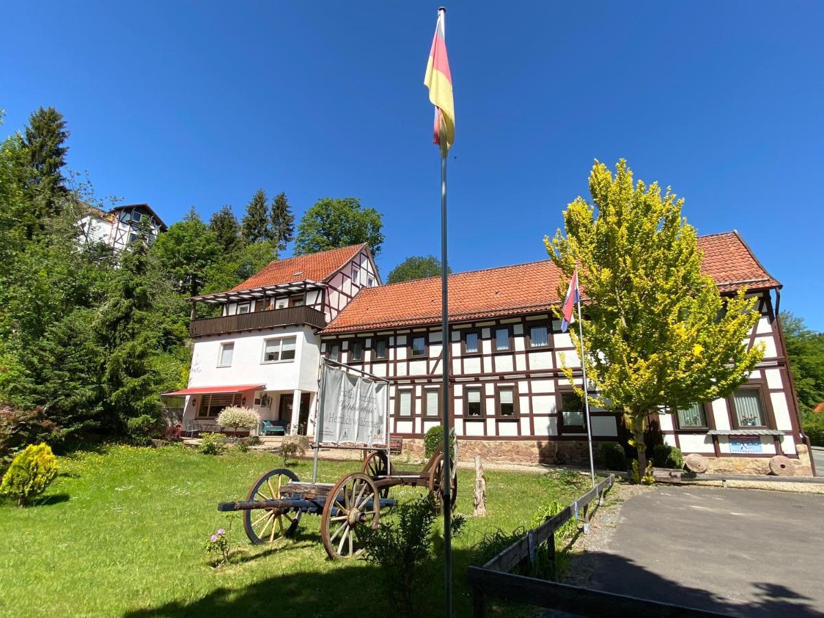 Hotel Pension Gelpkes Muehle บัดซัคซา ภายนอก รูปภาพ